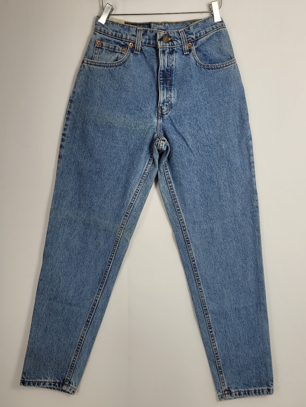 New Vintage Levi's 550 Relaxed Fit Tapered Leg Size 5 SHORT ~26×29